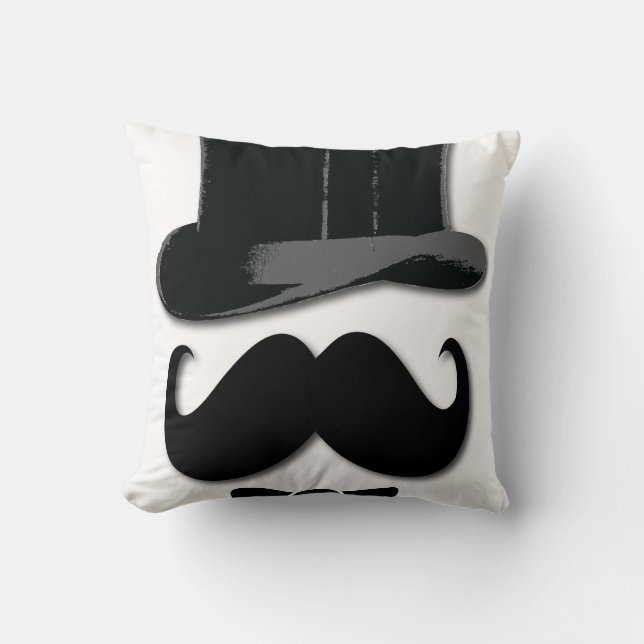 Coussin moustache, casquette supérieur et arc - attachez (Recto)