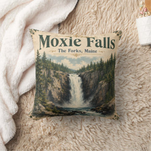 Coussin Moxie Falls The Forks Maine North Woods