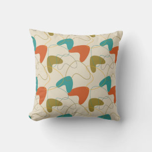 Coussin Moyenne siècle fun moderne modèle numéro 2