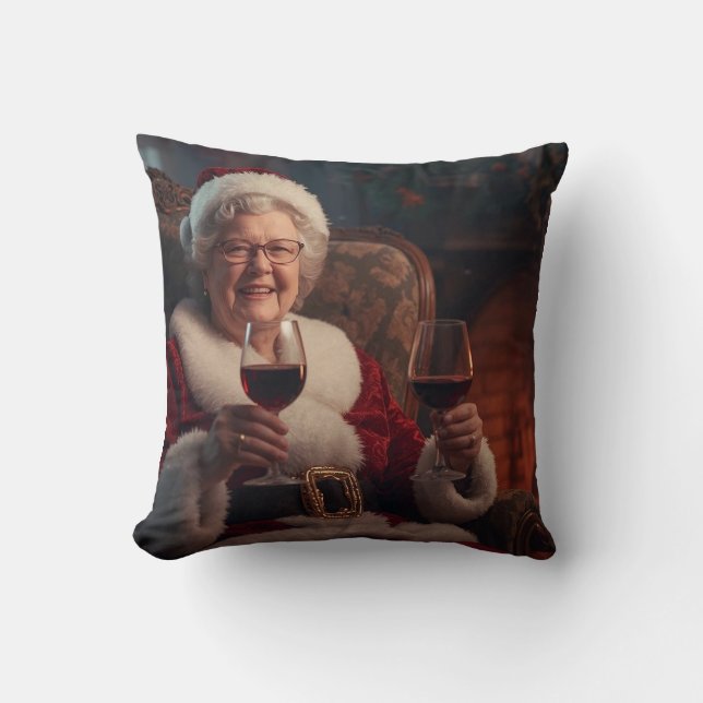 Coussin Mrs Claus Pillow (Recto)