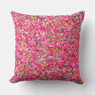 Coussin Multicolor Modern Modern Grit Glitter #4