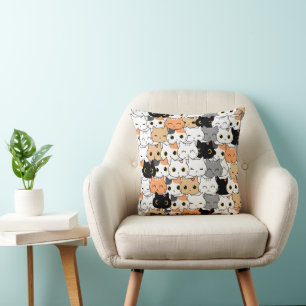 Coussin Mur Kitty 16x16