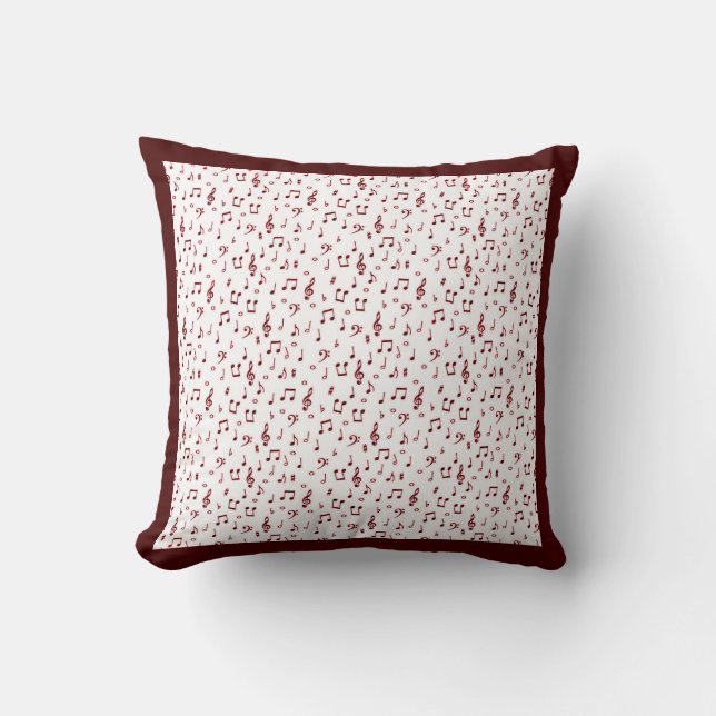 Coussin musical rouge (Recto)