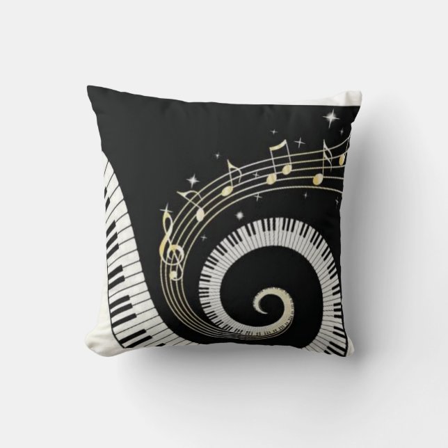 Coussin Musique (Recto)