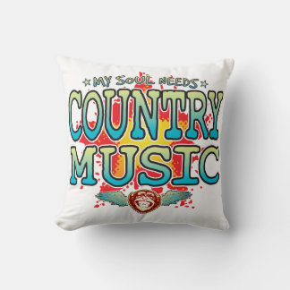 Coussin Musique country Soul Cushion