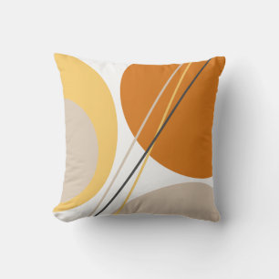 Coussin Mustard Rust Brown