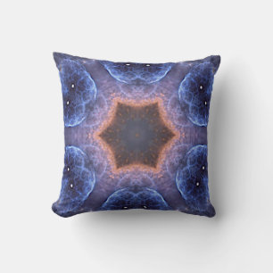 Coussin Mystère bleu