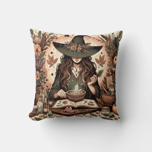 Coussin Mystic Herbalist : L'art de la cuisine et de la sa