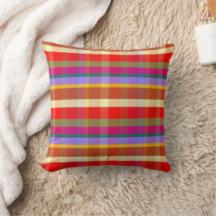 Coussin Mystic Plaid MM