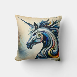 Coussin Mystic Unicorn Swirl