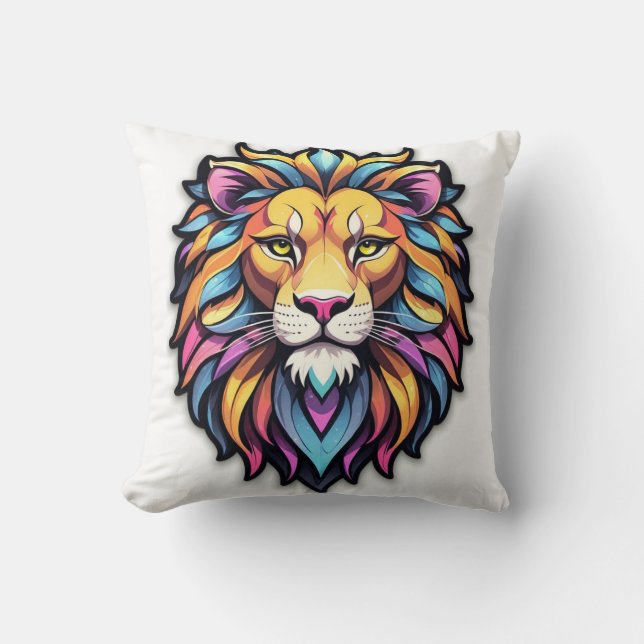 Coussin Mythical Beasts: Lion (Recto)