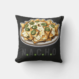 Coussin Nacho Life, pour les amoureux de Nacho,