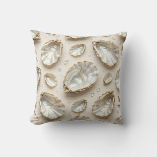 Coussin Nacre d'huître abalone or coquille d'huître