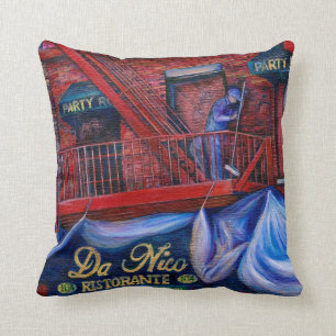 Coussin N'aimez-vous pas la peinture rouge ? New York City