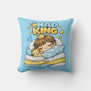 Coussin Nap King Kawaii