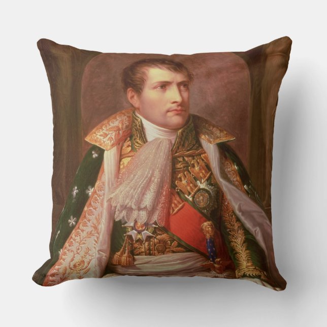 Coussin Napoleon Bonaparte (1769-1821), comme roi de (Recto)