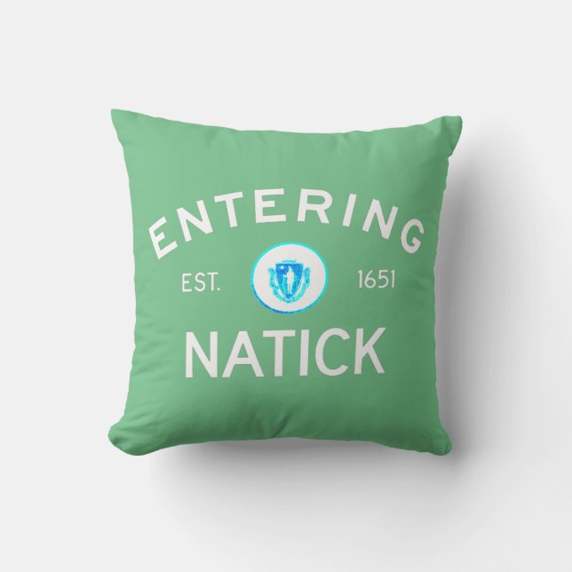 Coussin Natick entrant (Recto)