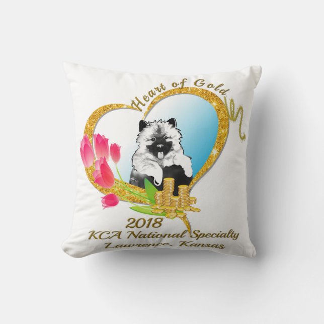 Coussin national de 2018 KCA (Recto)