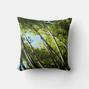 Coussin Nature botanique bambou