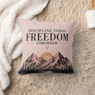 Coussin Nature Rose Motivante