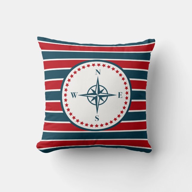 Coussin Nautical design (Recto)