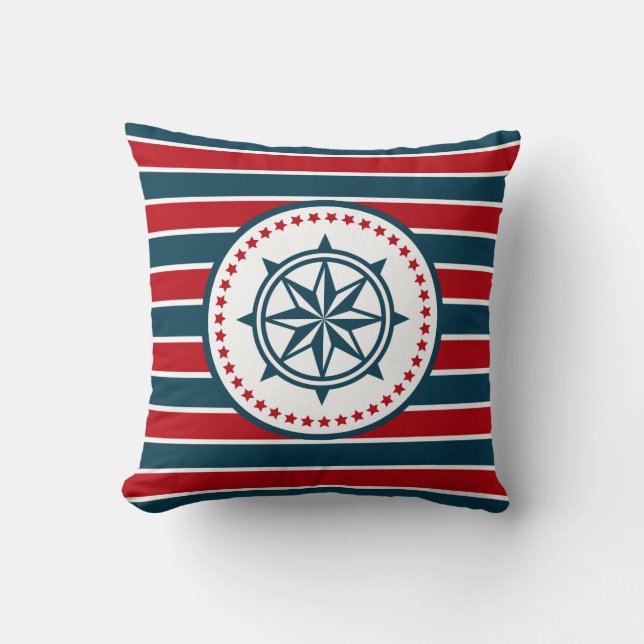 Coussin Nautical design (Recto)