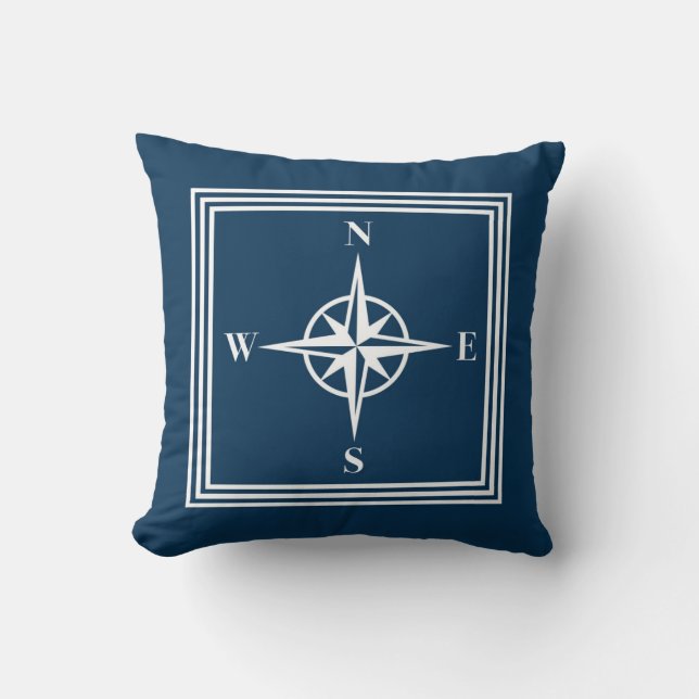Coussin Nautical design (Recto)