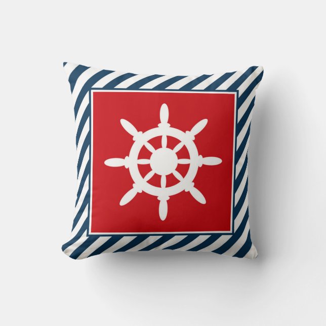Coussin Nautical themed design (Recto)