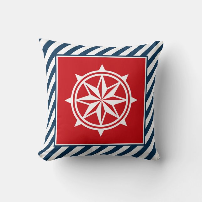Coussin Nautical themed design (Recto)
