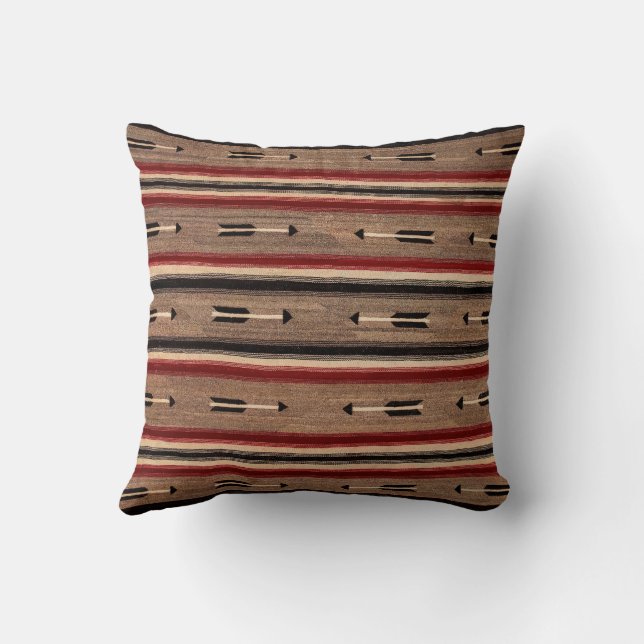 COUSSIN NAVAJO INDIAN CHASSE FLÈCHE HORSE SADDLE REPRINT (Verso)