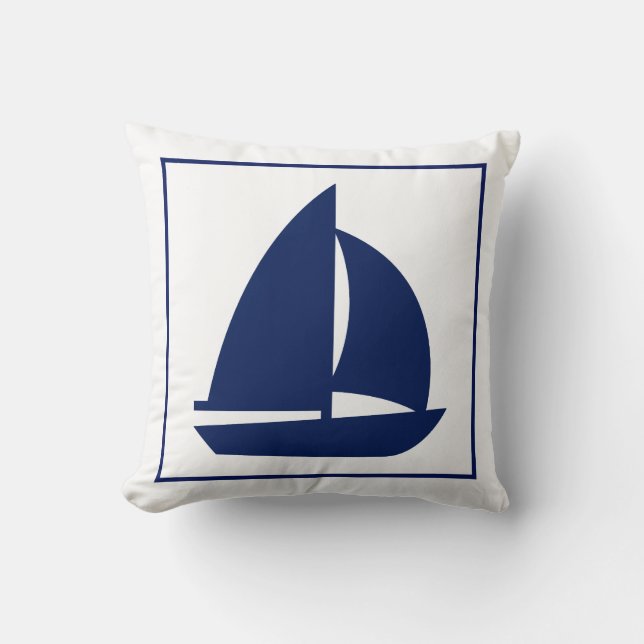 Coussin Navire maritime (Recto)