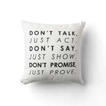ne parlez pas juste agir Motivational quote