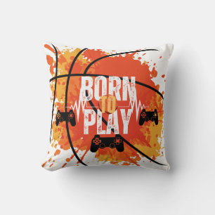 Coussin Né pour jouer à l'oreiller