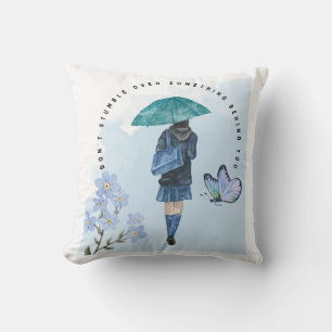 Coussin Ne tombez pas sur quelque chose derrière vous