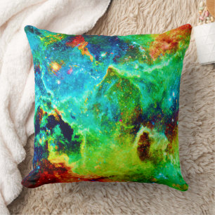 Coussin Nébuleuse cosmique Art Cloud