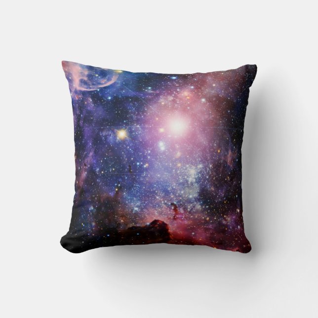 Coussin Nébuleuse fraîche de galaxie (Recto)