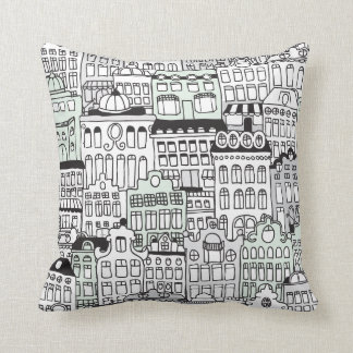 Coussin Néerlandais amsterdam home motif