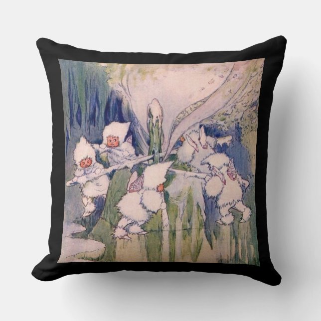 Coussin neige (Recto)
