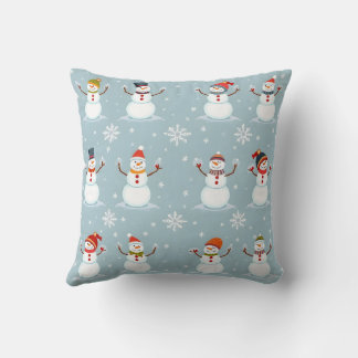 Coussin Neige et neige