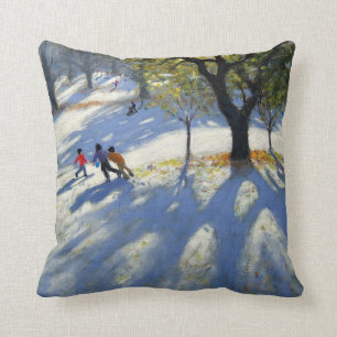 Coussin Neige tôt de parc de Markeaton