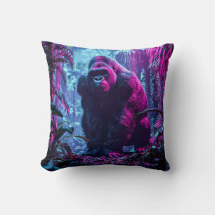 Coussin Neon Gorilla