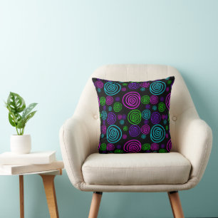 Coussin Neon Rolls 16x16