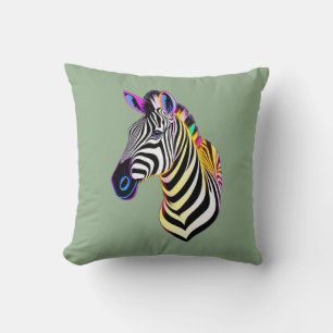 Coussin Neon Zebra