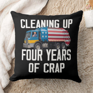 Coussin Nettoyage de quatre ans de merde Camion à ordures