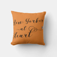 New-Yorker Au Coeur Throw Cushion, NYC