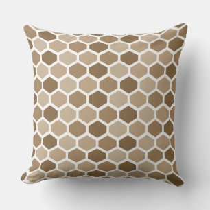 Coussin Nid d'abeille dans le Sable