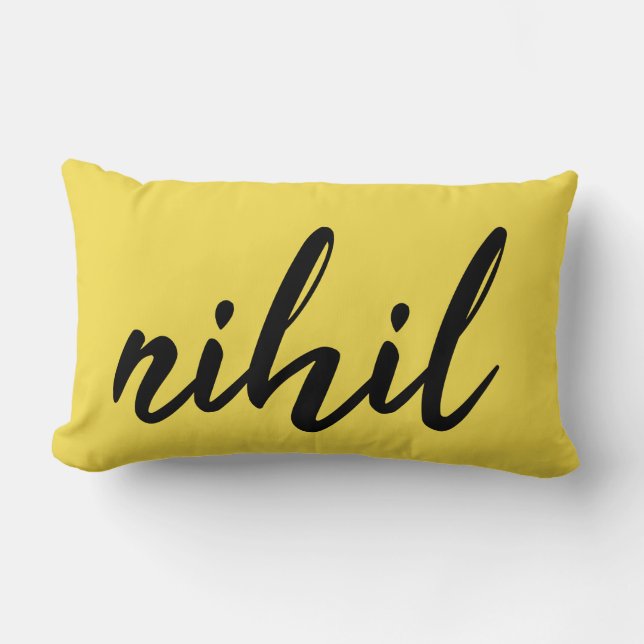 Coussin Nihil (Recto)