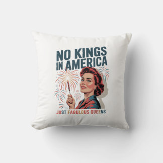 Coussin No Kings In America Fabulous Queens Pride 2025 Des