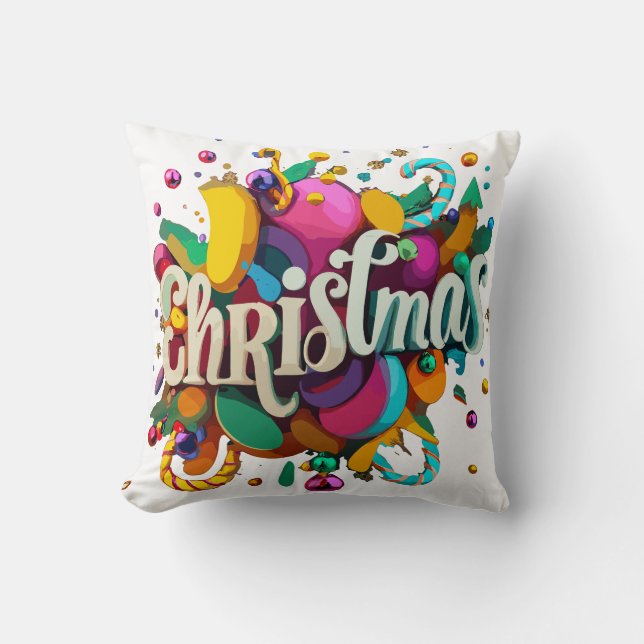 Coussin Noël 2024 (Recto)