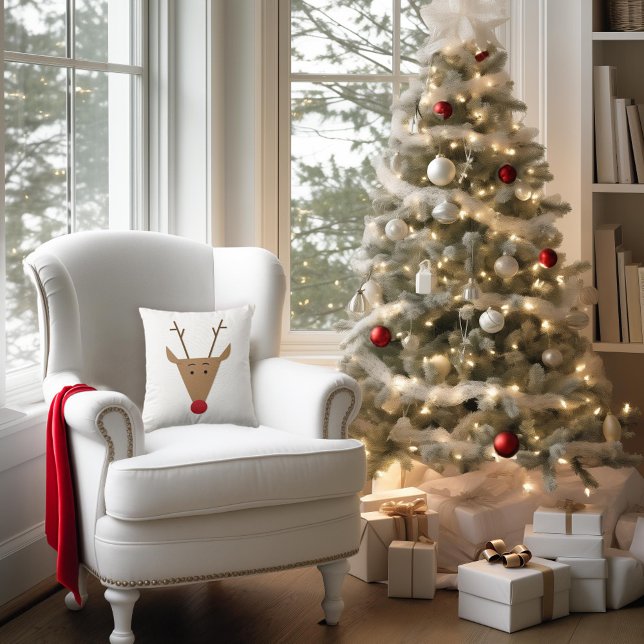 Coussin Noël à Reindeer (Créateur téléchargé)